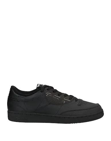 Black Flannel Sneakers