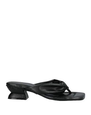 Black Flip flops