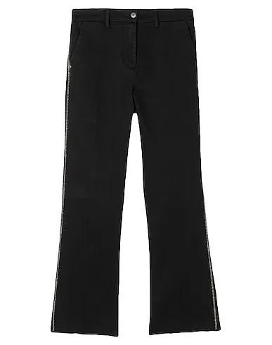 Black Gabardine Casual pants
