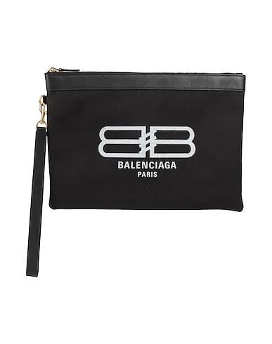 Black Gabardine Handbag