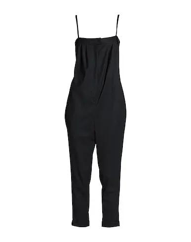 Black Gabardine Jumpsuit/one piece