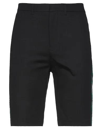 Black Gabardine Shorts & Bermuda