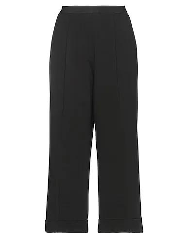 Black Grosgrain Casual pants