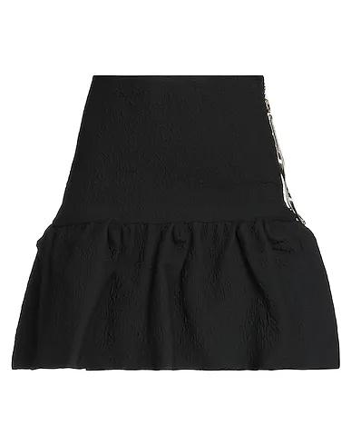 Black Grosgrain Mini skirt