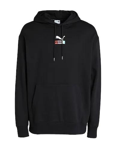 Black Hooded sweatshirt Brand Love Multiplacement Hoodie TR
