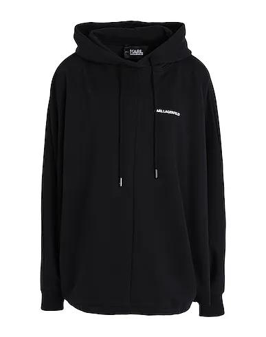 Black Hooded sweatshirt HUN'S PICK OVERSIZED HOODIE
