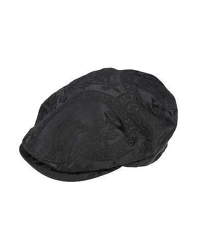 Black Jacquard Hat
