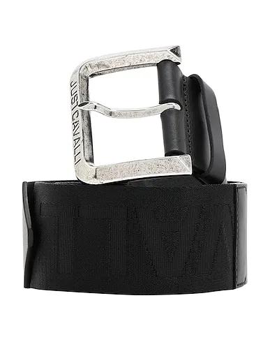 Black Jacquard High-waist belt