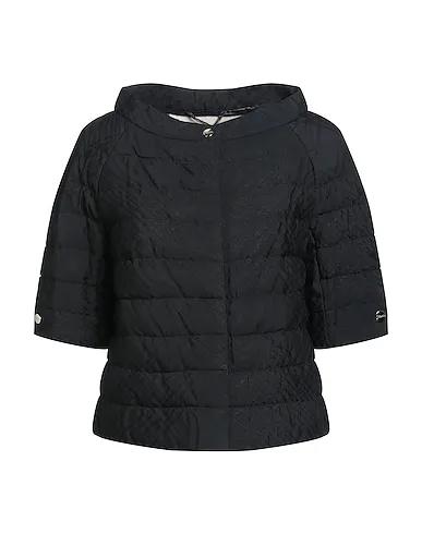 Black Jacquard Shell  jacket