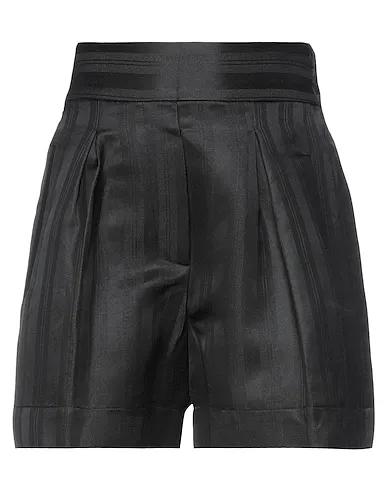 Black Jacquard Shorts & Bermuda