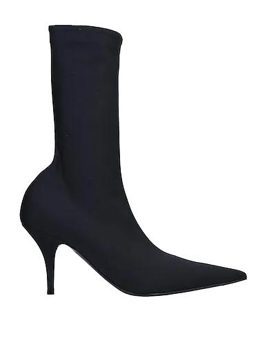 Black Jersey Ankle boot