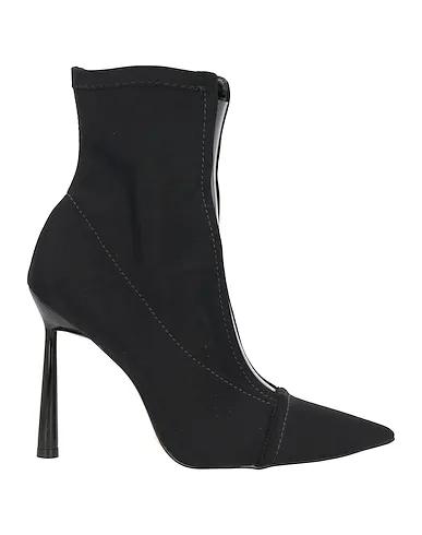 Black Jersey Ankle boot