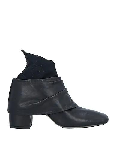 Black Jersey Ankle boot