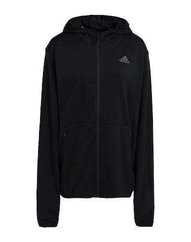 Black Jersey Hooded sweatshirt HIIT FZ
