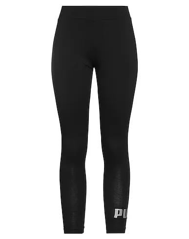 Black Jersey Leggings