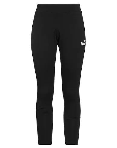 Black Jersey Leggings