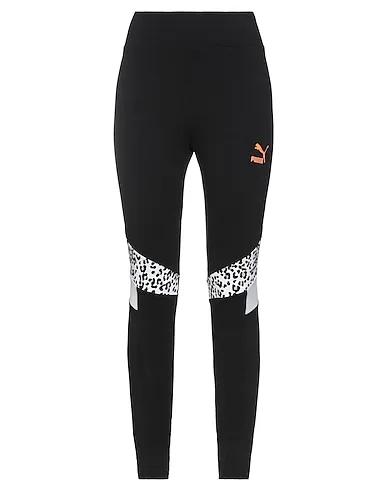 Black Jersey Leggings