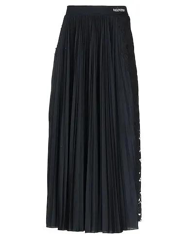 Black Jersey Midi skirt