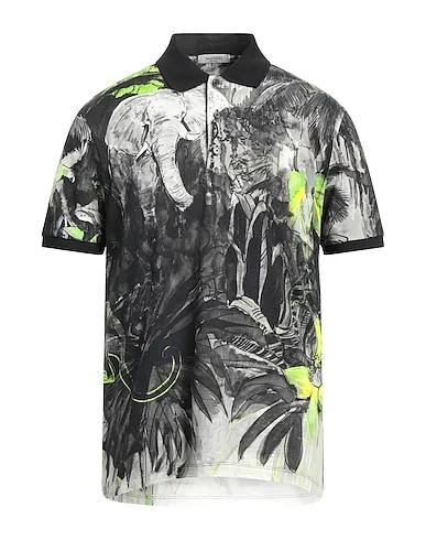 Black Jersey Polo shirt