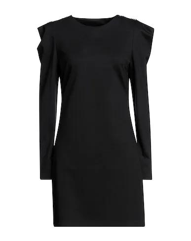 Black Jersey Short dress