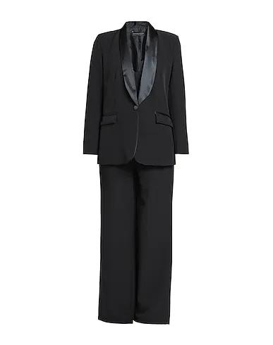Black Jersey Suit
