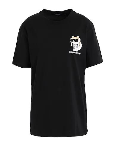 Black Jersey T-shirt K/SUPERSTARS T-SHIRT
