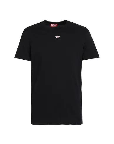 Black Jersey T-shirt T-DIEGOR-D
