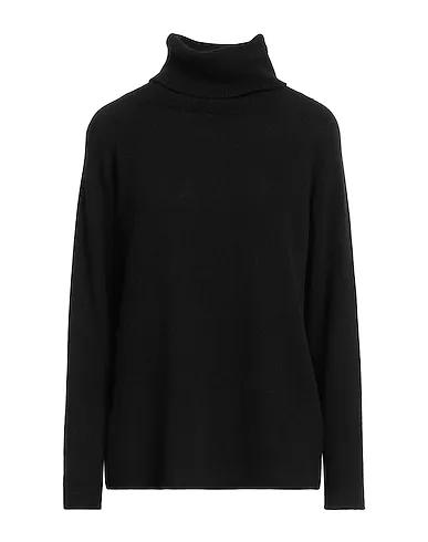 Black Knitted Cashmere blend