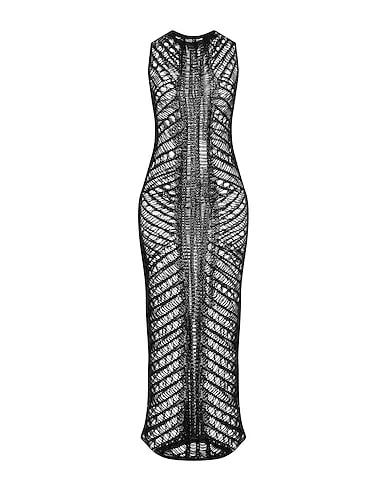 Black Knitted Long dress