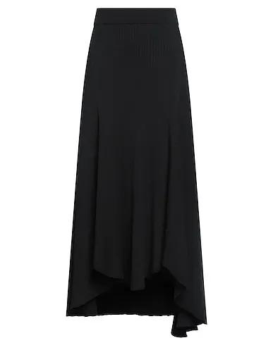 Black Knitted Maxi Skirts