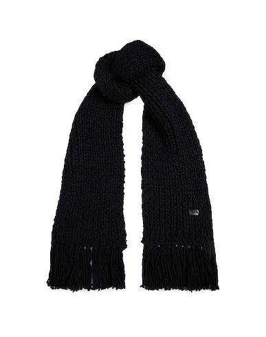 Black Knitted Scarves and foulards