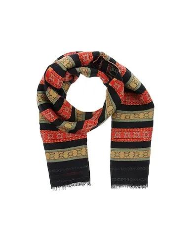 Black Knitted Scarves and foulards