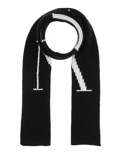 Black Knitted Scarves and foulards