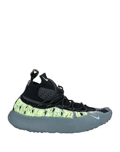 Black Knitted Sneakers