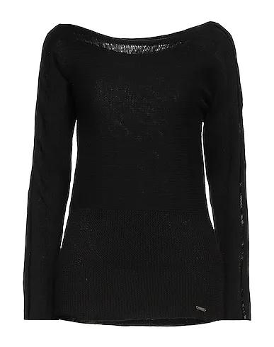 Black Knitted Sweater