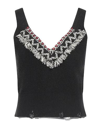 Black Knitted Top