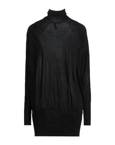 Black Knitted Turtleneck