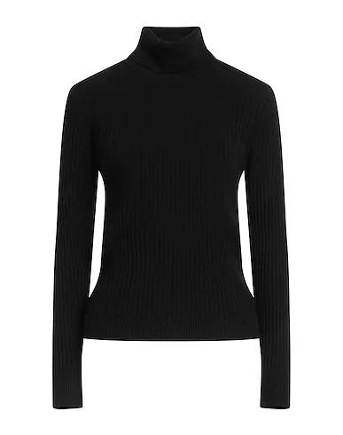 Black Knitted Turtleneck