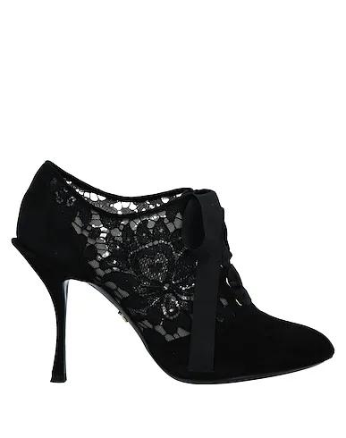 Black Lace Ankle boot