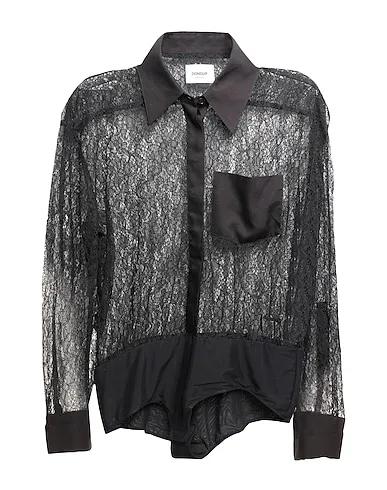 Black Lace Lace shirts & blouses