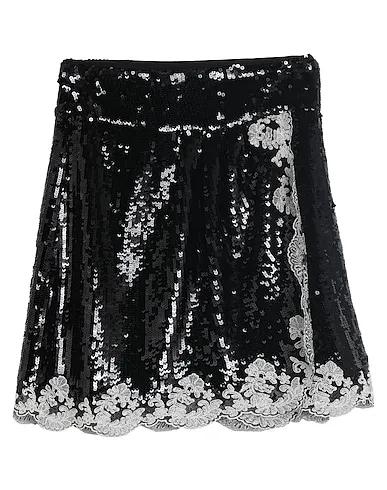 Black Lace Mini skirt