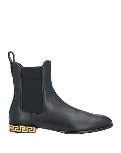 Black Leather Ankle boot