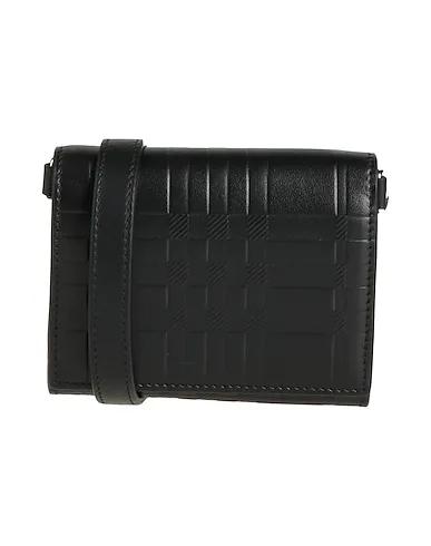 Black Leather Cross-body bags