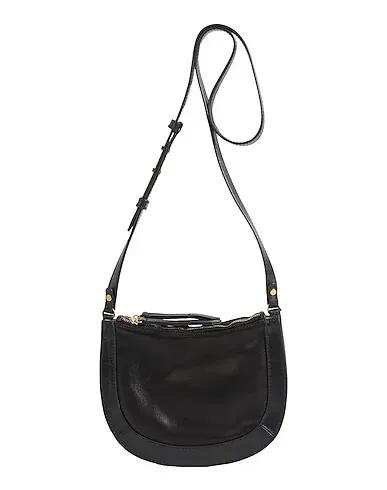 Black Leather Cross-body bags