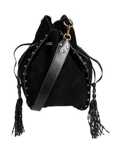 Black Leather Cross-body bags