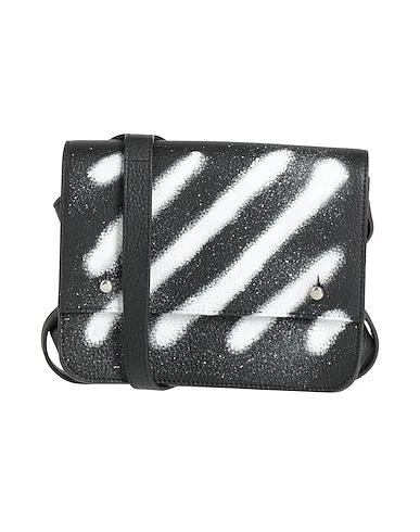 Black Leather Cross-body bags