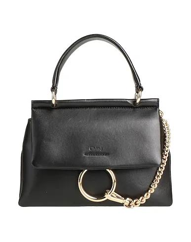 Black Leather Handbag