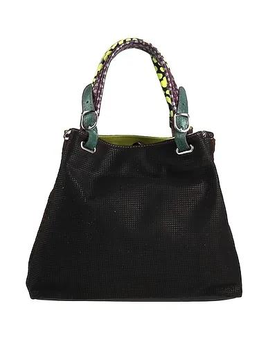 Black Leather Handbag