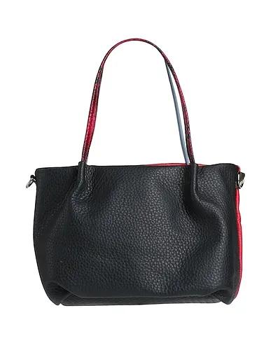 Black Leather Handbag