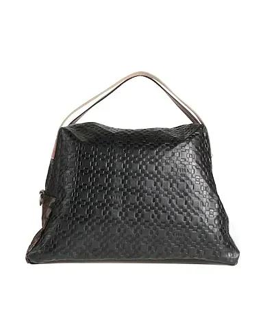 Black Leather Handbag